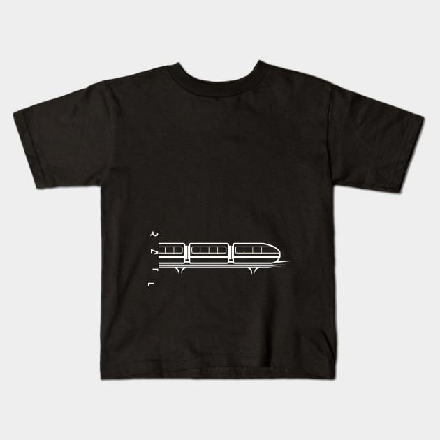 RAIL Kids T-Shirt by NoirPineapple